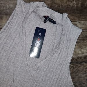 Open Chest Neckline with Choker Dress